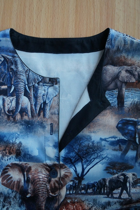 Платье со «слонопотамами» от Ksenyushka
