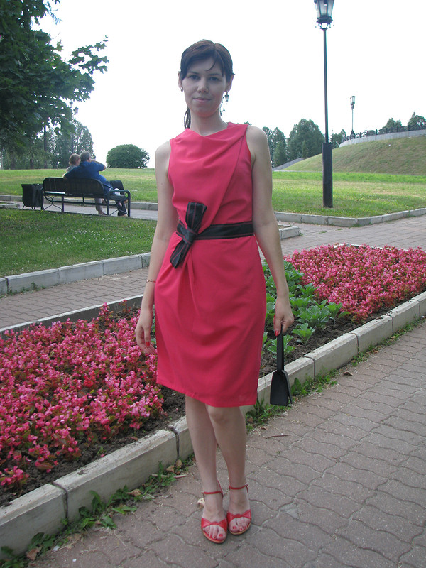 Розовое платье от marinanusha