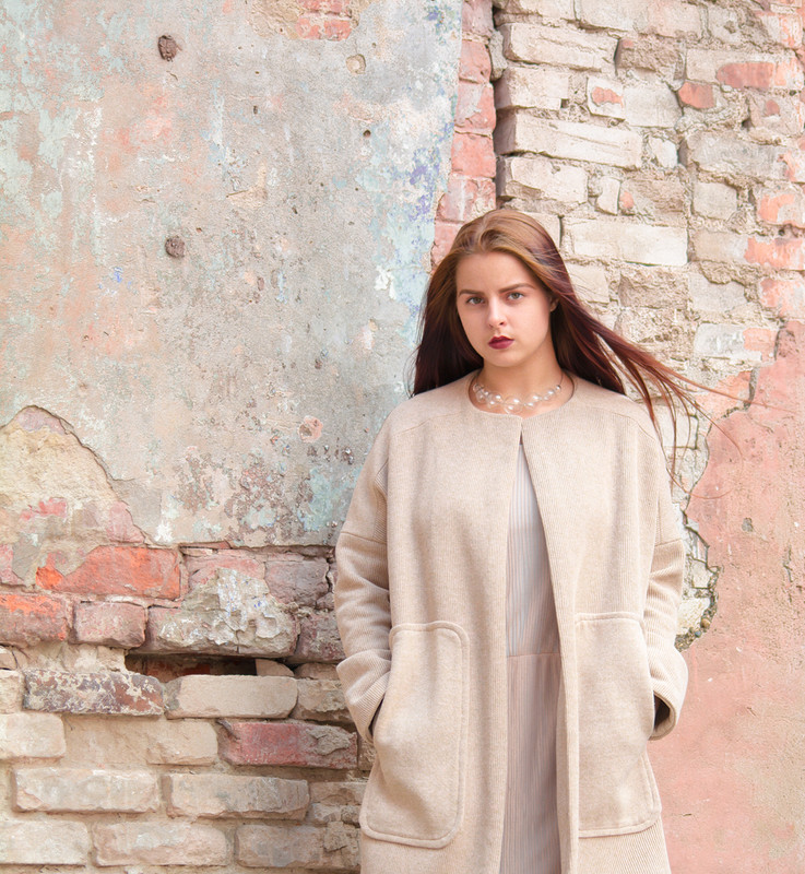 Пальто-оверсайз по выкройке блузы от TanyaLupanova