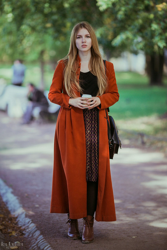 Осеннее пальто для дочки от OlgaZagudaeva