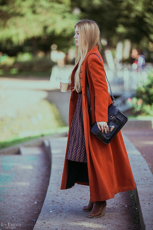 Осеннее пальто для дочки от OlgaZagudaeva