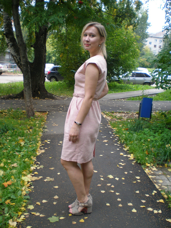 Розовое платье от ostin77