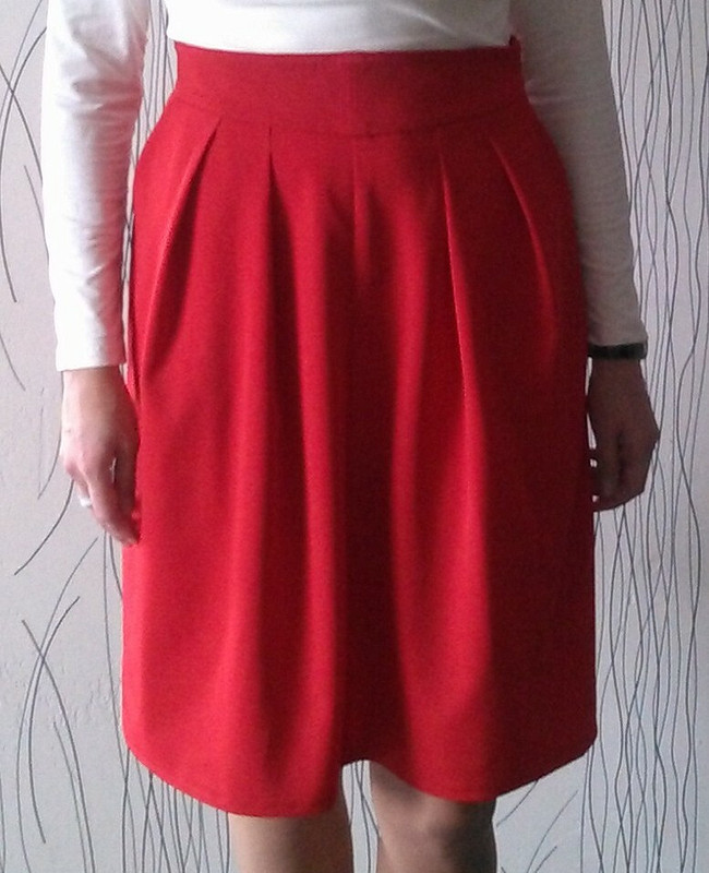 Красная юбка от Kat-rin