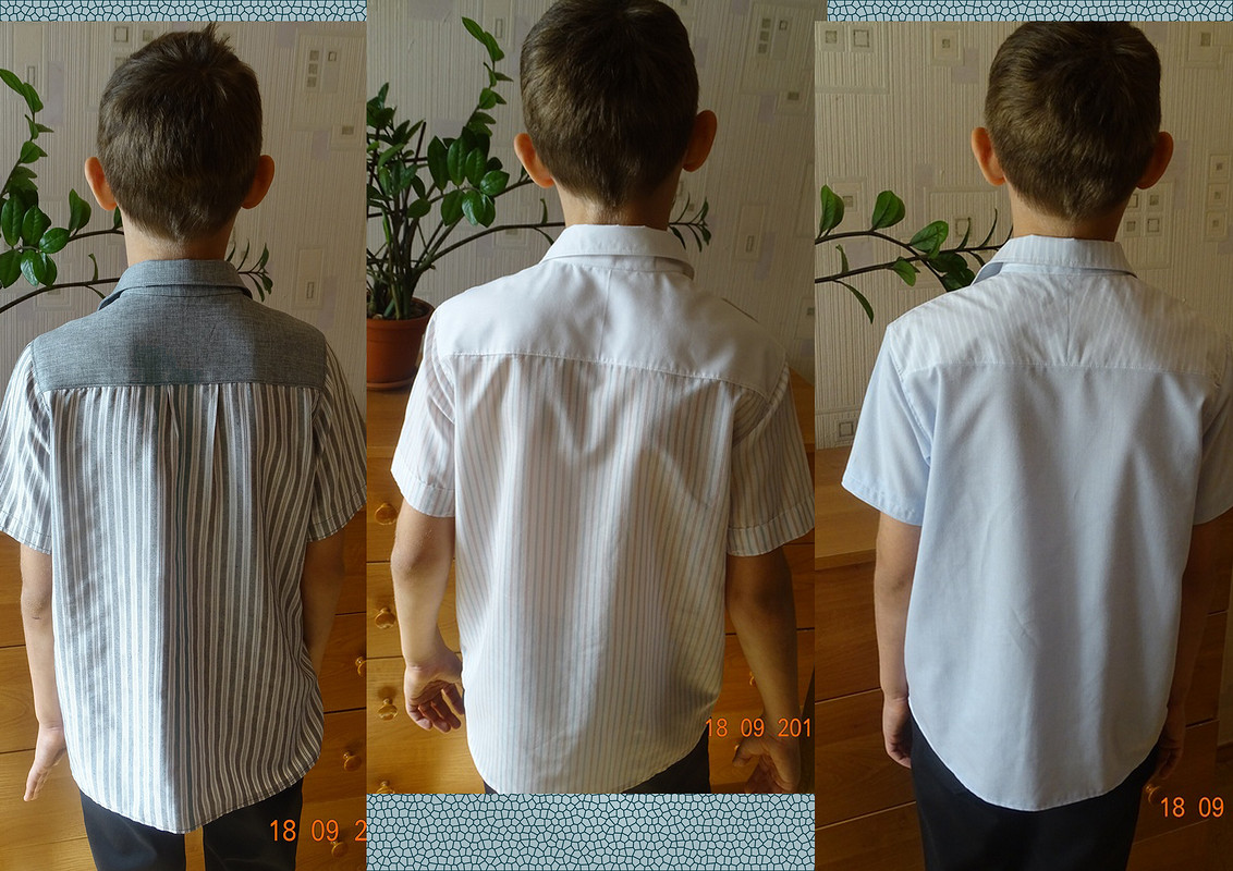 Школьный гардероб: рубашки и кардиган для пятиклассника от Мелания