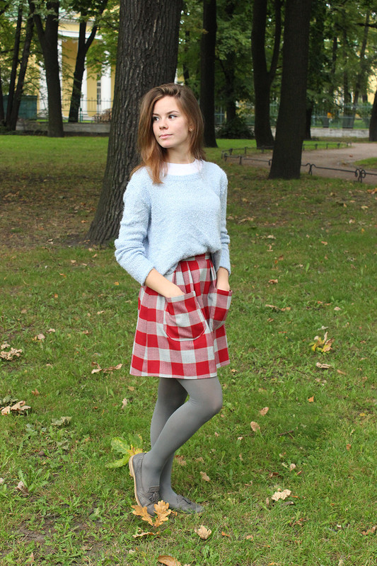 Осенняя юбка от Darya.Nikanorova
