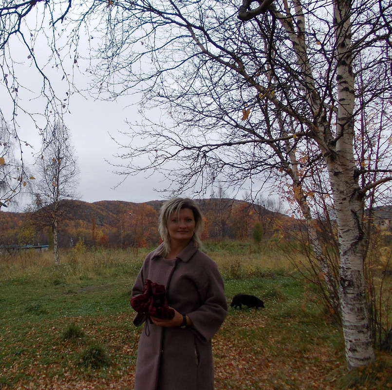 Осенняя прогулка в пальто, от Melony