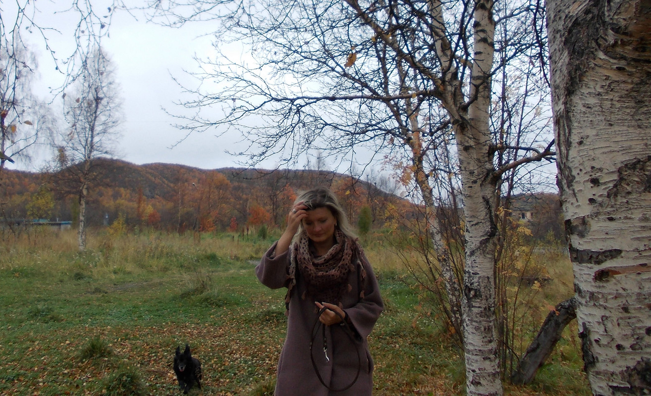Осенняя прогулка в пальто, от Melony