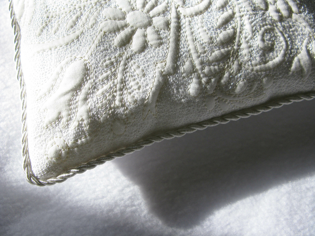 Свадебная подушка для колец от АнюткаФ