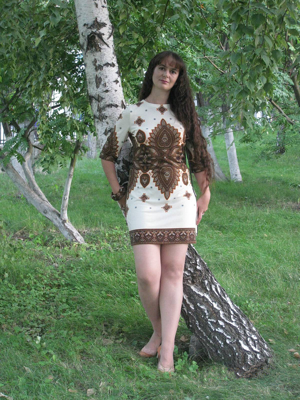 Платье из купона от OlyaN