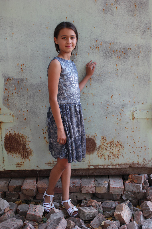 Гипюровое платье для девочки от BERIRA