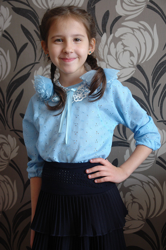 Блузка для девочки от ElenaZelenova