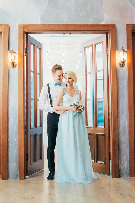 Blue wedding от Мила-Полька