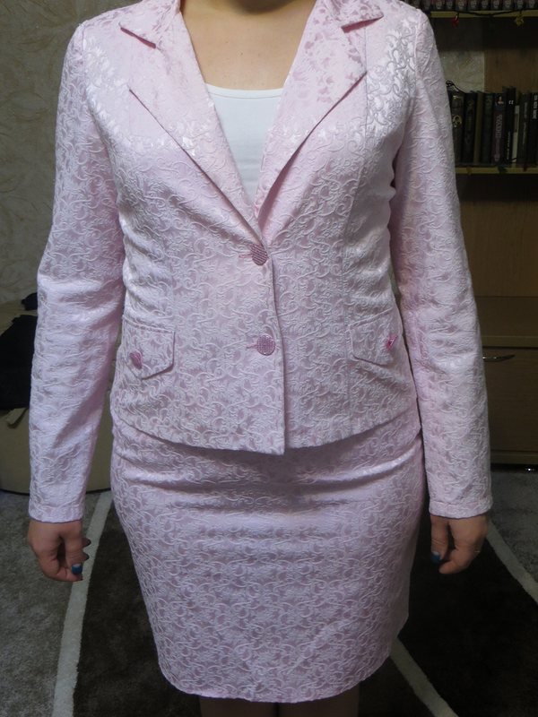 Розовый костюм от Елена200