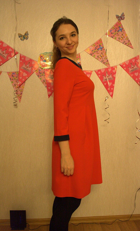 Платье красное от nata-71