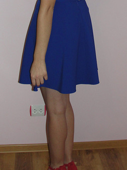 Синяя юбка