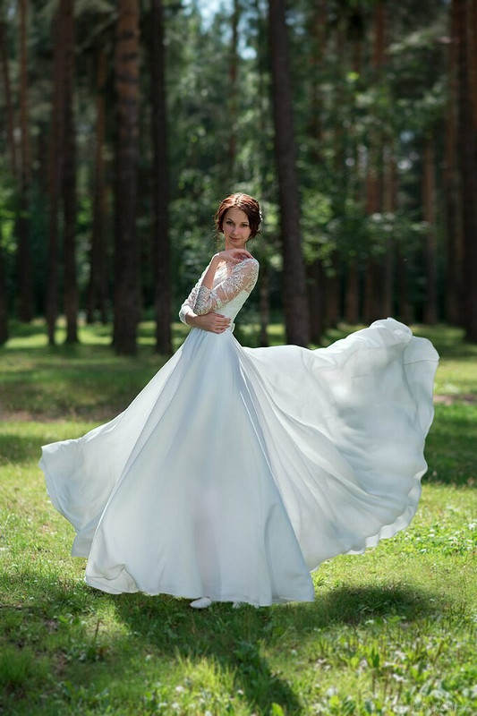 Свадебное платье от Oljash