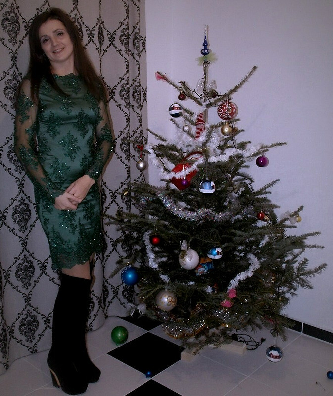 Мое новогоднее платье от S-MILA