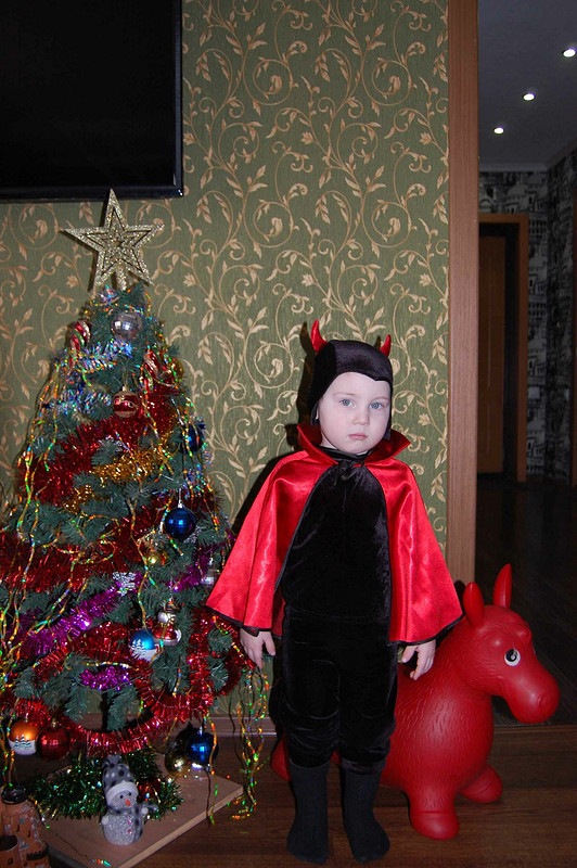 Маленький чертёнок - «Ночь перед рождеством!» от Nadezhda-Kalashnikova