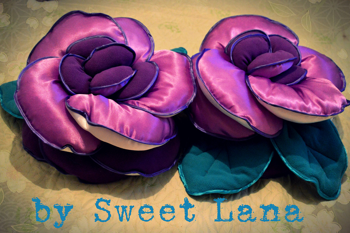Подушка-роза от Sweet Lana