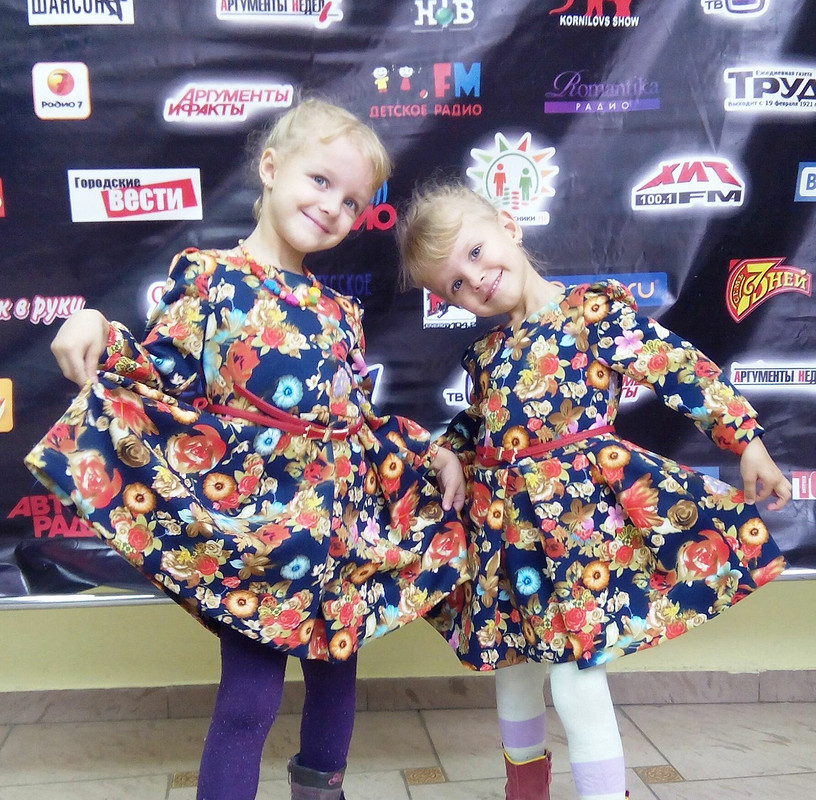Цветочное платье от kudashka