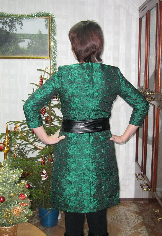 Моё новогоднее зелененькое платье от TatyanaPir