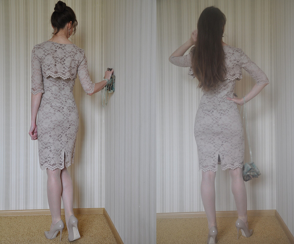 ШИК: кружевное платье с болеро от F0XY
