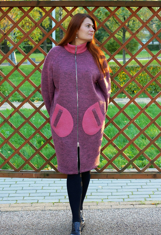 Объемное пальто с мега карманами от olgapoluektova_style