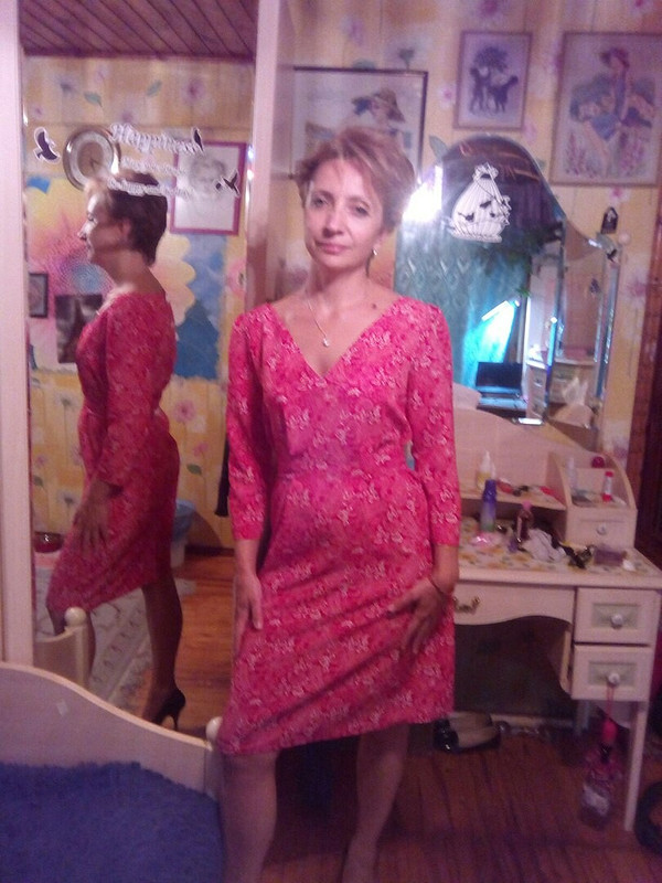 Красное платье от Софийка