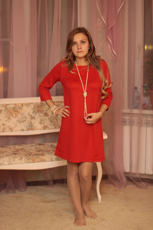 Просто Красное Платье от Эля Лапшина