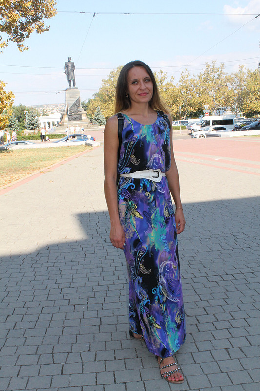 Длинное платье от Марина Море