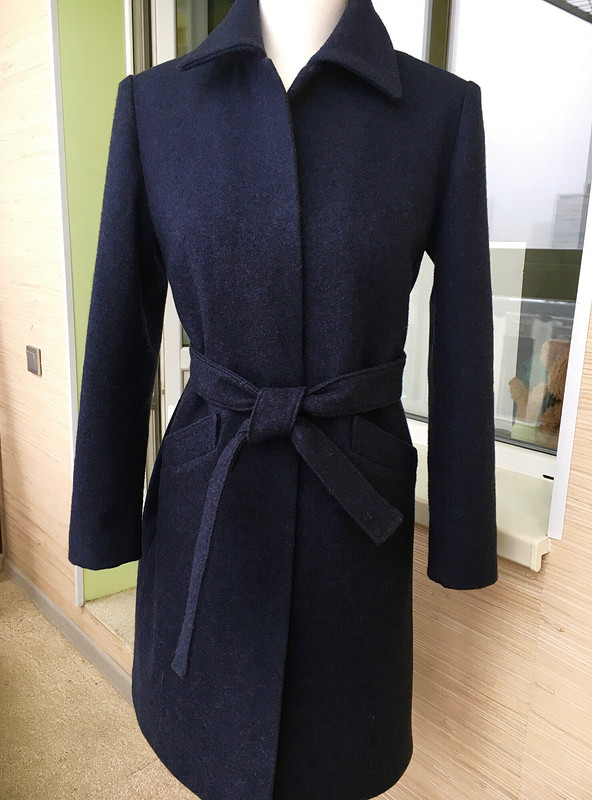 Черничное пальто от KateOleshova
