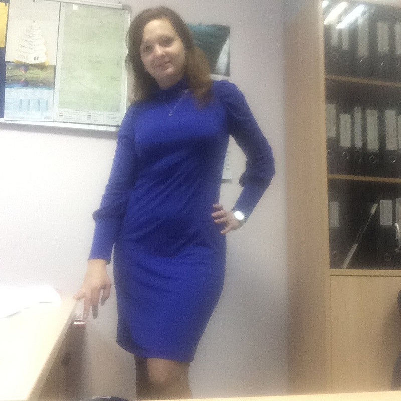 Синее платье от Nattasha