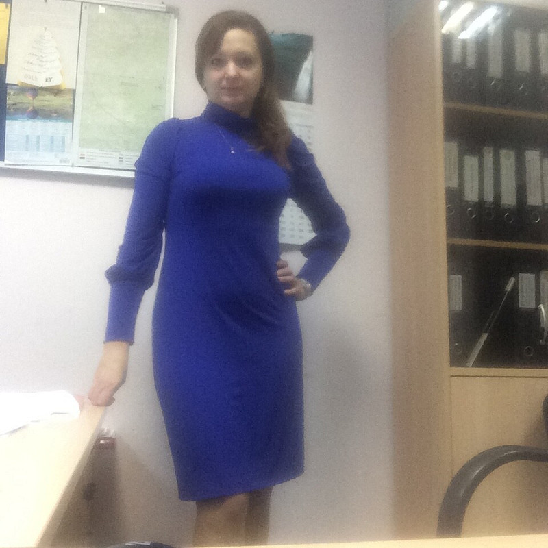 Синее платье от Nattasha