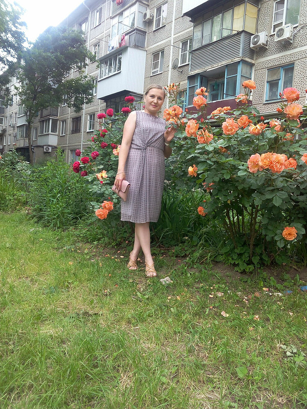 Платье с узлом от OlyaSesolya