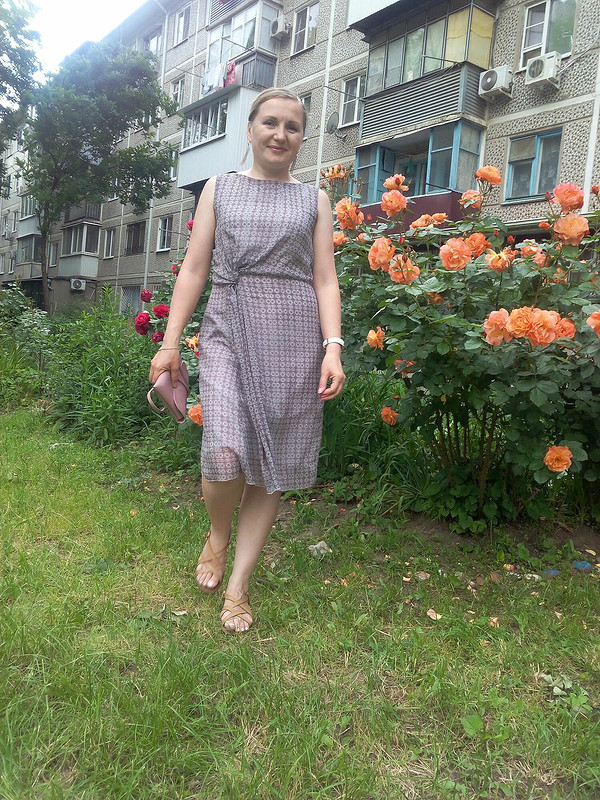 Платье с узлом от OlyaSesolya