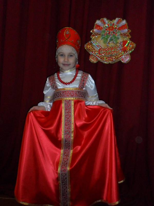 Русский костюм или Варвара Краса-длинная коса от Elenka-Elenka