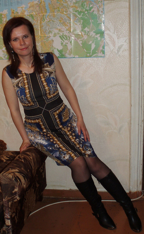 Платье из купонной ткани от ElenaPribylskaya