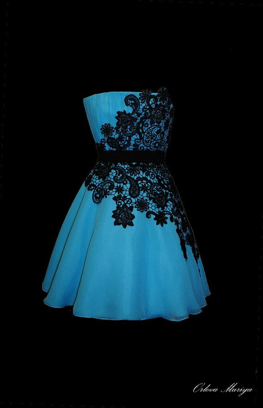 Платье с кружевом от mariya orlova