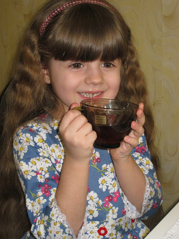 Английское чаепитие или платье для маленькой леди от OlyaN