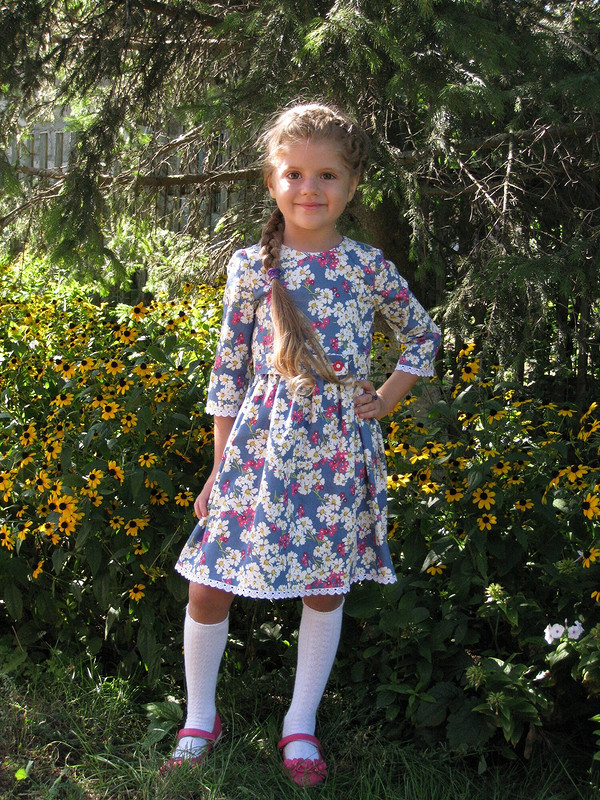 Английское чаепитие или платье для маленькой леди от OlyaN