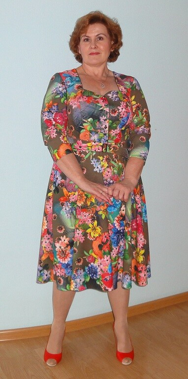 Ноябрьское платье от Uralochka