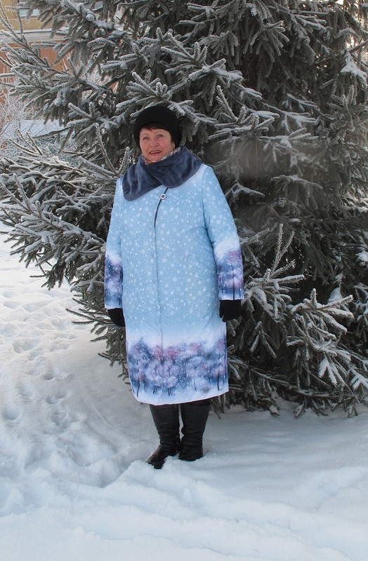 Пальто «Зимний лес» от Elena_ Egorova
