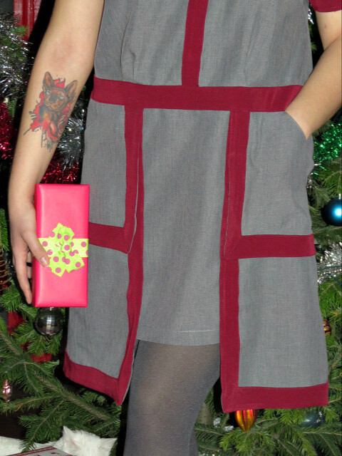 С Рождеством !!! Платье-конструктор от Lionessa