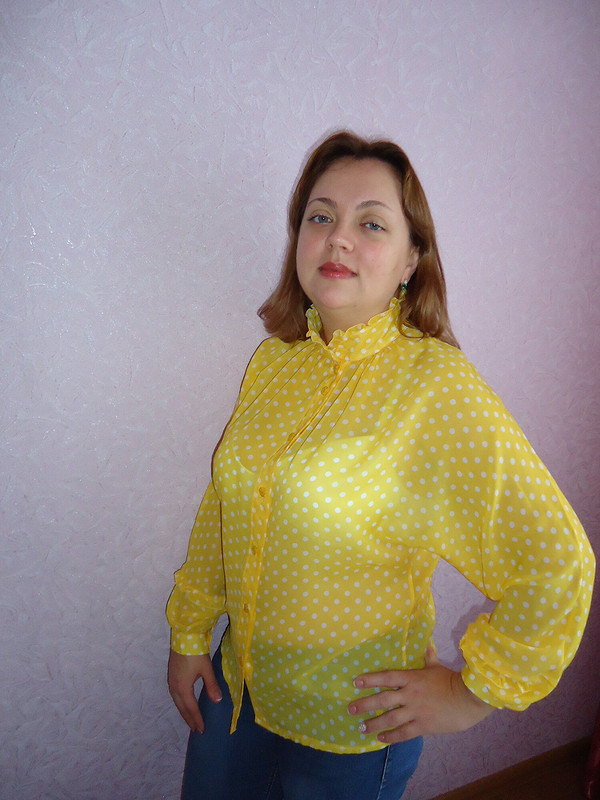 Солнечная блузочка от Lubov62