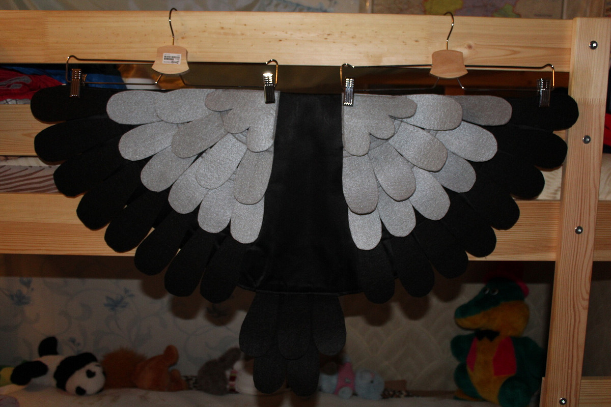 Как сделать крылья для костюма птицы — Советы и идеи для дома