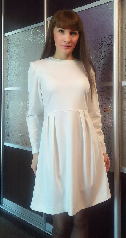 Белое платье от Nadin-knb