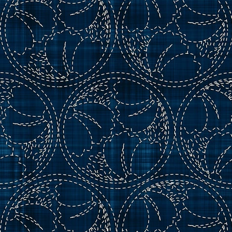 Белое на синем: традиционная японская вышивка сашико сашико, именно, «вперед, ткани, одежду, слоев, простой, иголку», Изначально, снежинкам, Возможно, поэтому, получило, такое, распространение, Японии, на севере, летящим, зимой, сильные