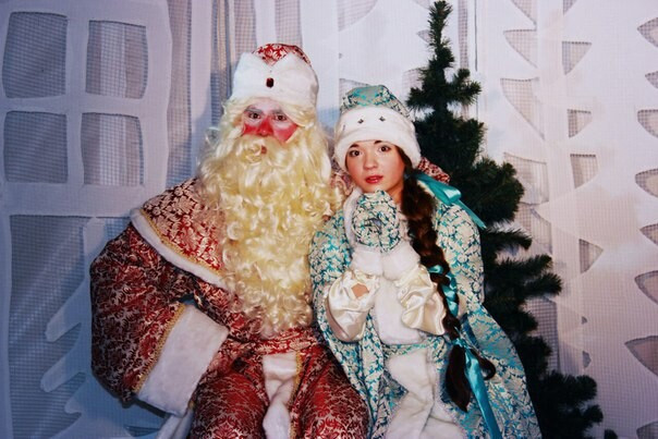 Дед Мороз и внучка Снегурочка от Mari-Sha