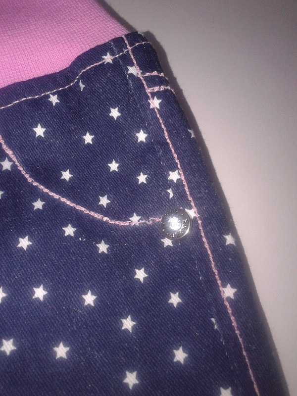 Звездные джинсы для дочи от KIV