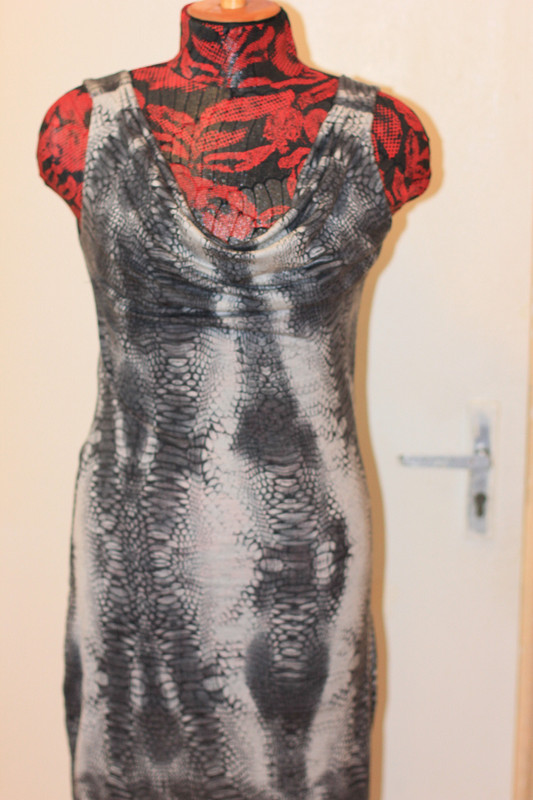 Платье со змеиным принтом от AigulZS